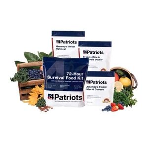 4Patriots 72-Hour Survival Food Kit